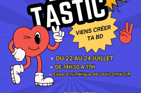 Événement : Atelier BDTASTIC - Espace numérique de la Vicomté...