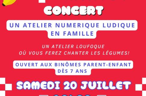 Événement : Atelier numérique ludique - 20 juillet 2024 - Sain...