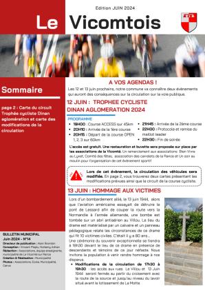 Vicomtois Juin 2024 - Course cycliste et Hommage aux victimes
