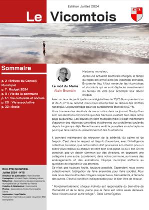 Vicomtois Juillet 2024