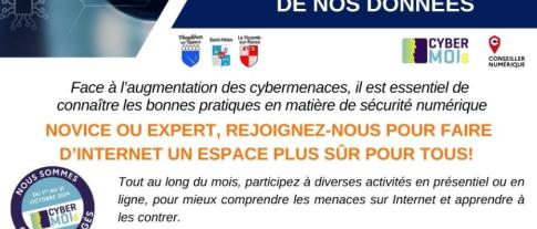 En octobre 2024 - Tous cyber engagés pour la protection de nos données