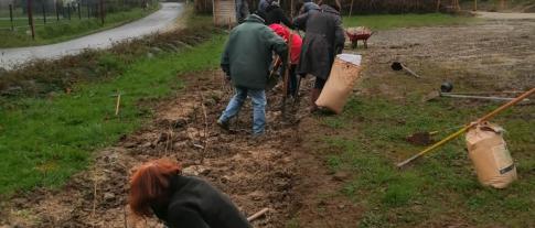 Le jardin participatif et gourmand est créé