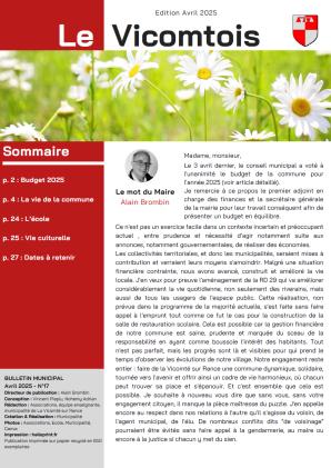 Vicomtois - Avril 2025