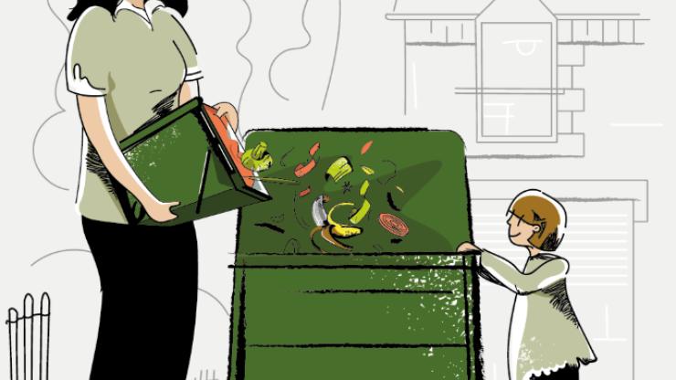 Récupérez un composteur individuel auprès de Dinan Agglomération