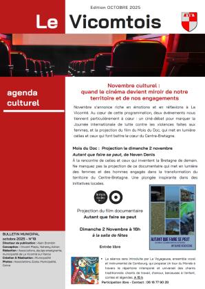 Edition Spéciale Octobre 2025