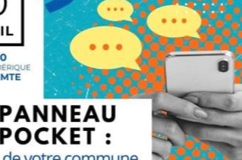 Événement : PANNEAU POCKET: l’actu de la commune dans votre po...