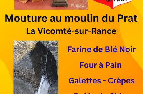 Événement : Mouture au Moulin du Prat - Mai 2026