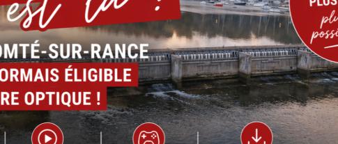 🎉 La fibre est disponible à La Vicomté-sur-Rance !