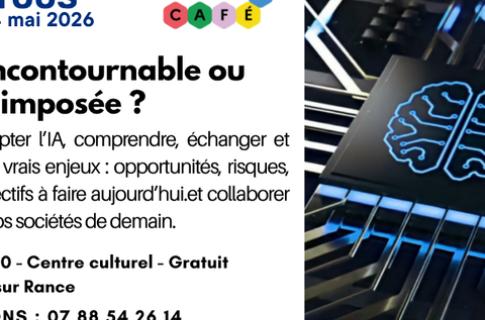 Événement : Cafe IA#3 : L'IA, incontournable ou imposée?