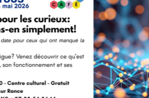 Événement : CAFE IA : L'IA POUR LES CURIEUX!