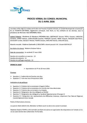 2 AVRIL 2026