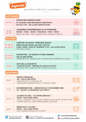 Agenda - Août 2026
