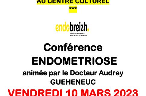 Événement : Conférence ENDOMETRIOSE animée par le Docteur Audr...