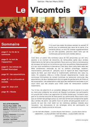 Vicomtois Février/Mars 2023