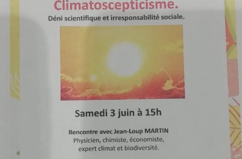 Événement : Climatoscepticisme, Rencontre-Débat à Dinan