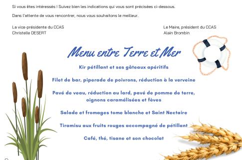 Événement : Repas des Aînés, organisé par le CCAS - Octobre 20...